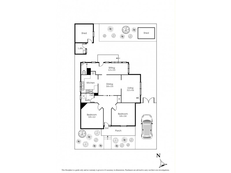 94 Tarrengower Street, Yarraville VIC 3013 Floorplan
