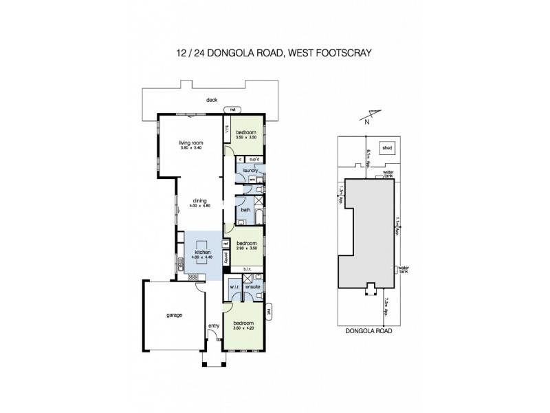 12/24 Dongola Road, West Footscray VIC 3012 Floorplan