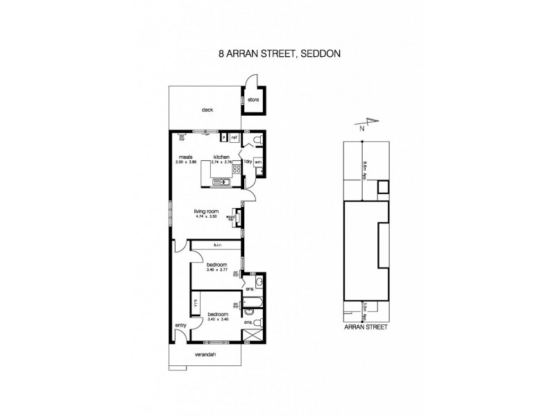 8 Arran Street, Seddon VIC 3011 Floorplan