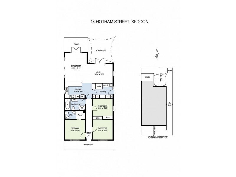 44 Hotham Street, Seddon VIC 3011 Floorplan
