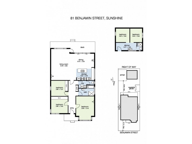 81 Benjamin Street, Sunshine VIC 3020 Floorplan