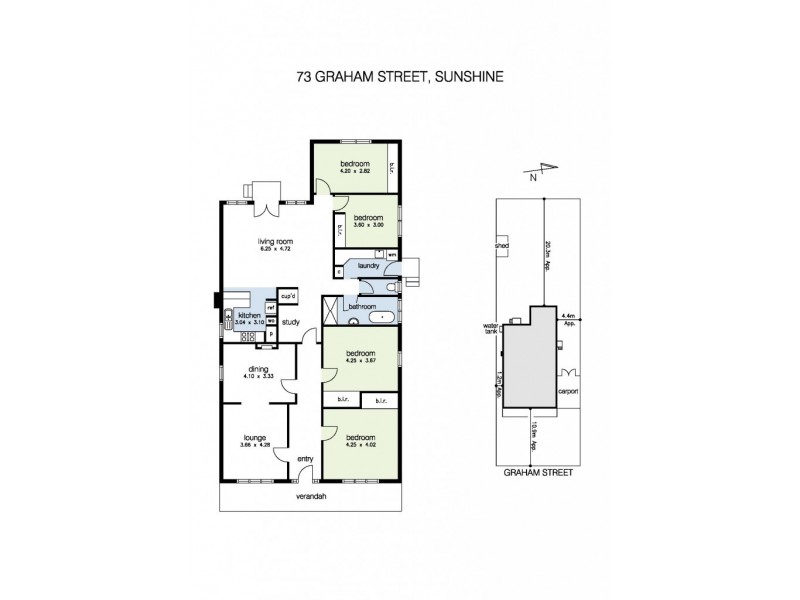 73 Graham Street, Sunshine VIC 3020 Floorplan