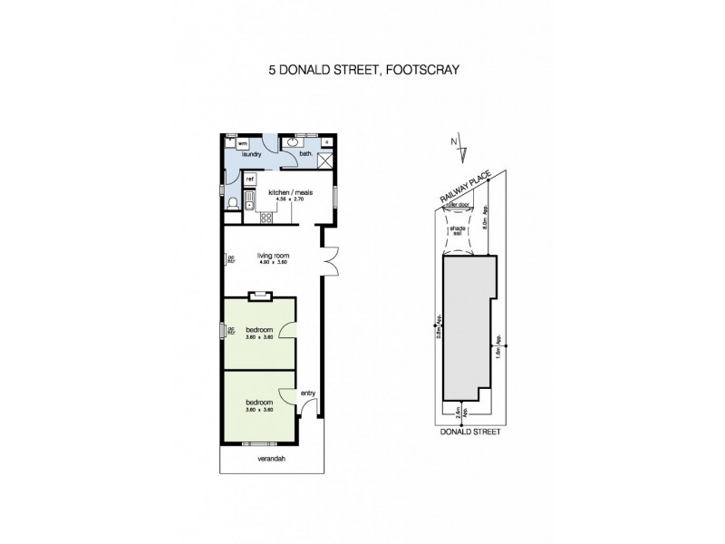 5 Donald Street, Footscray VIC 3011 Floorplan