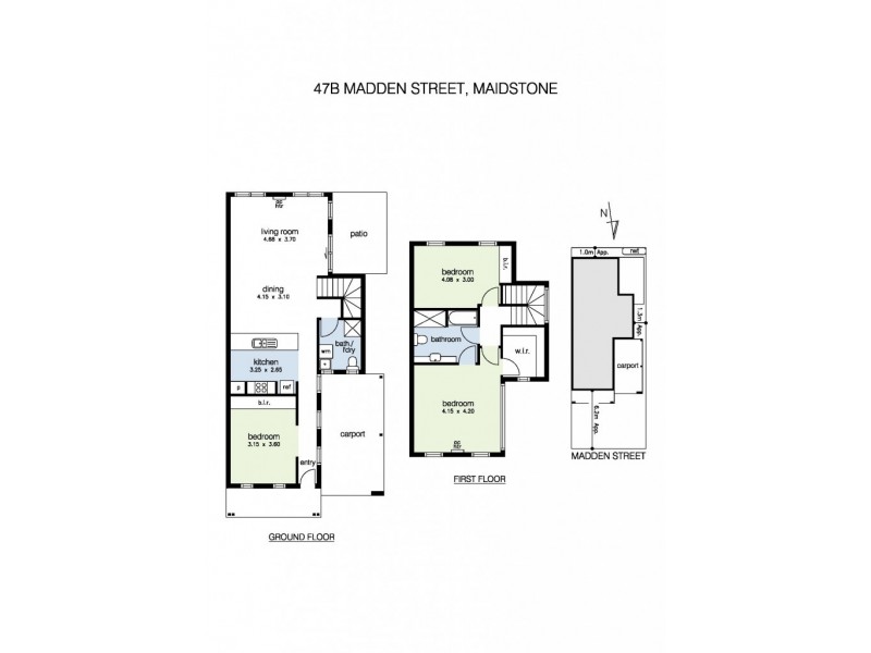 47B Madden Street, Maidstone VIC 3012 Floorplan