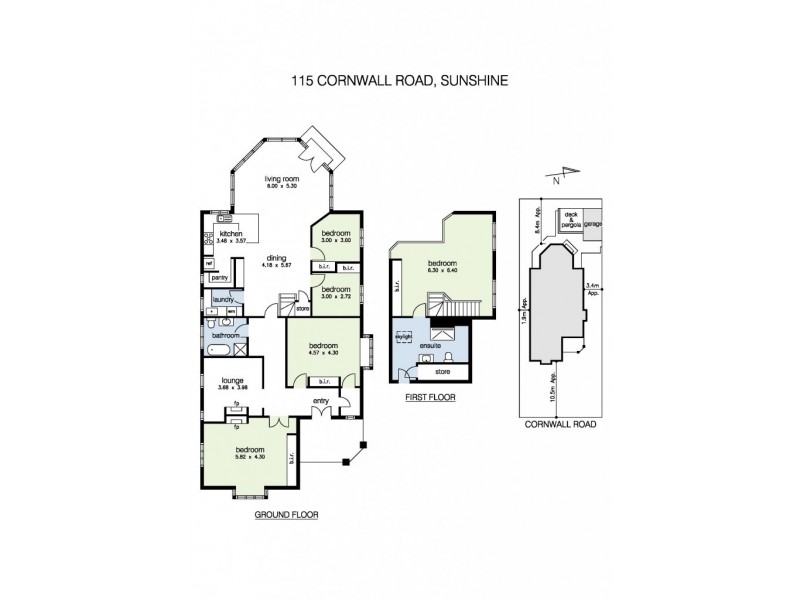115 Cornwall Road, Sunshine VIC 3020 Floorplan
