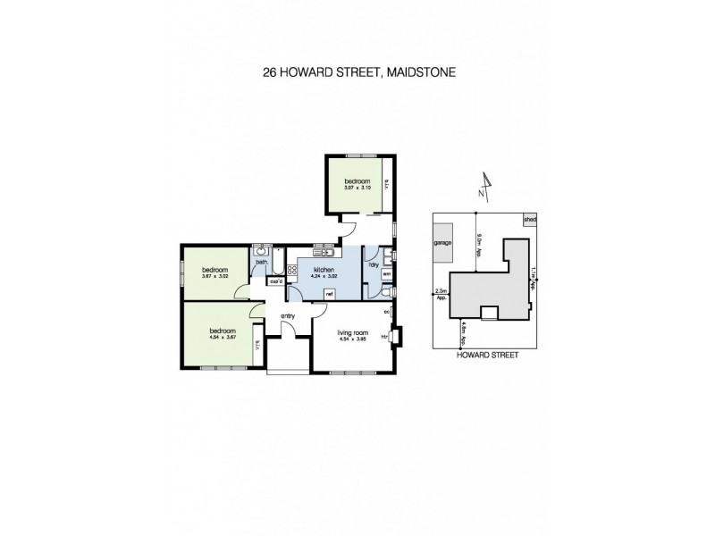 26 Howard Street, Maidstone VIC 3012 Floorplan