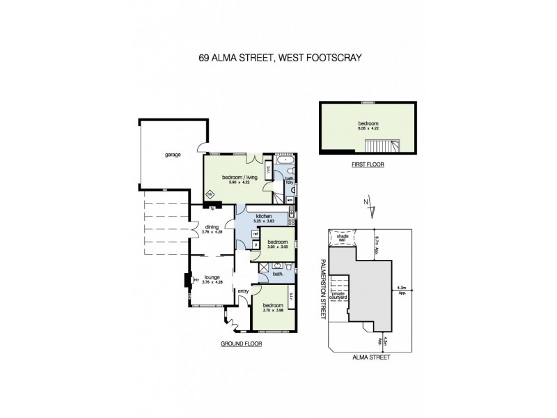 69 Alma Street, West Footscray VIC 3012 Floorplan