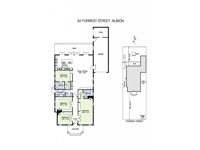 34 Forrest Street, Albion VIC 3020 Floorplan