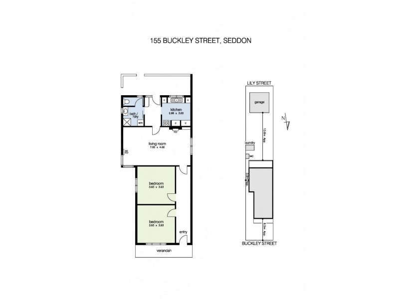 155 Buckley Street, Seddon VIC 3011 Floorplan