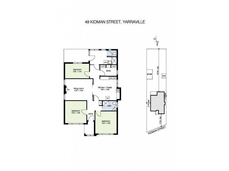 49 Kidman Street, Yarraville VIC 3013 Floorplan