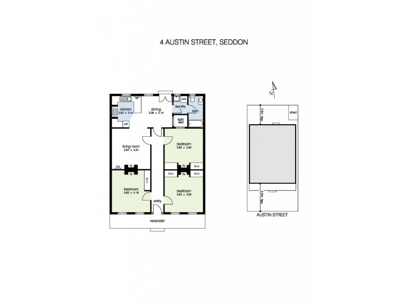 4 Austin Street, Seddon VIC 3011 Floorplan