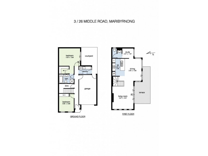 3/26 Middle Road, Maribyrnong VIC 3032 Floorplan