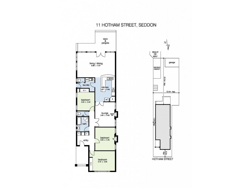 11 Hotham Street, Seddon VIC 3011 Floorplan