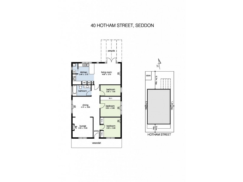 40 Hotham Street, Seddon VIC 3011 Floorplan