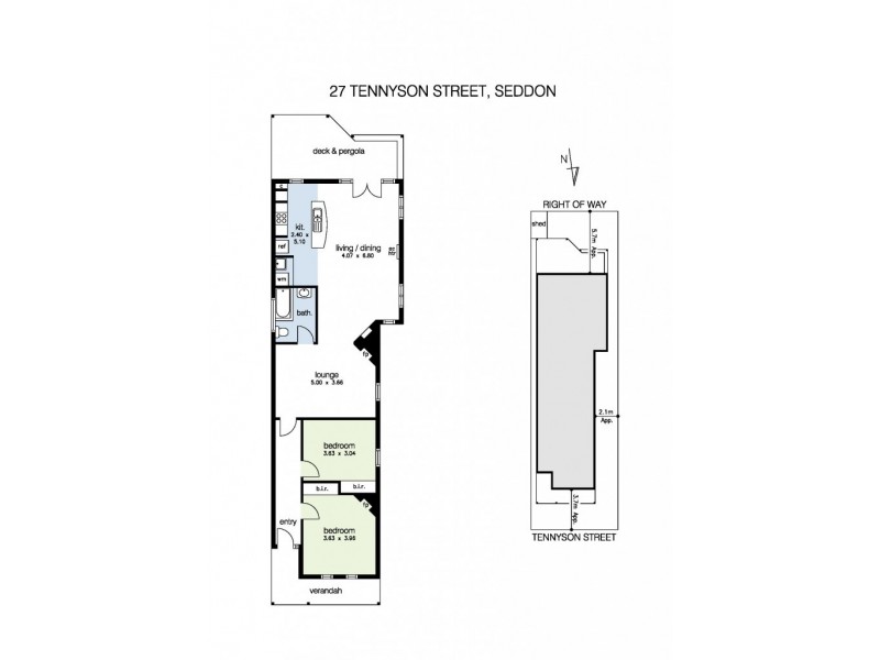 27 Tennyson Street, Seddon VIC 3011 Floorplan