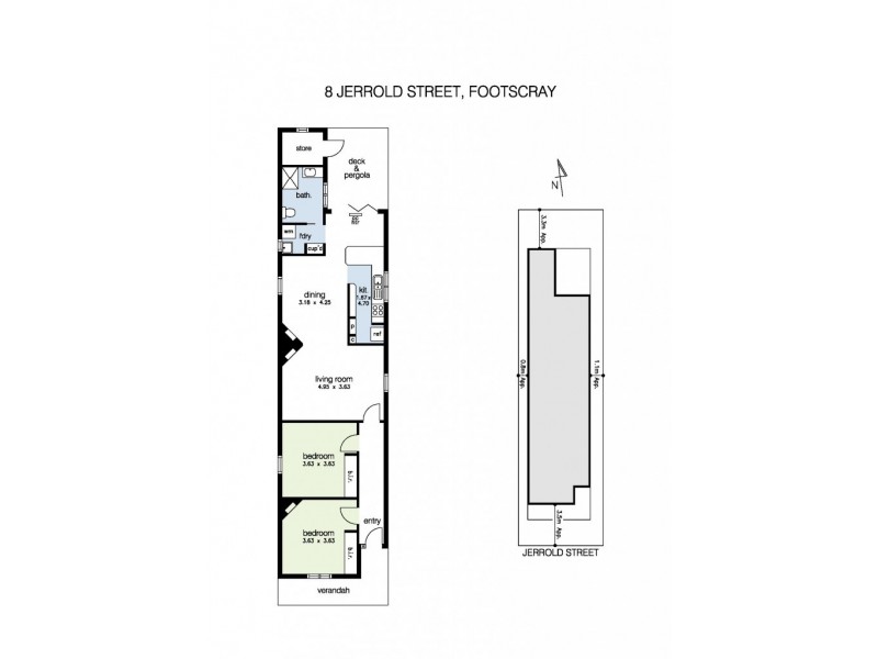 8 Jerrold Street, Footscray VIC 3011 Floorplan