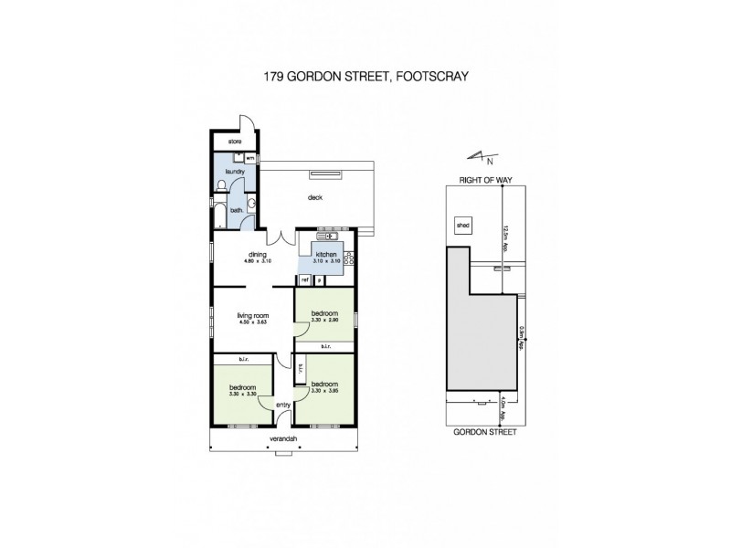 179 Gordon Street, Footscray VIC 3011 Floorplan