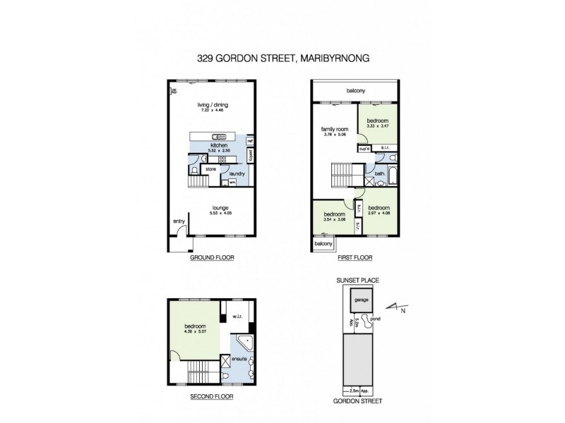 329 Gordon Street, Maribyrnong VIC 3032 Floorplan