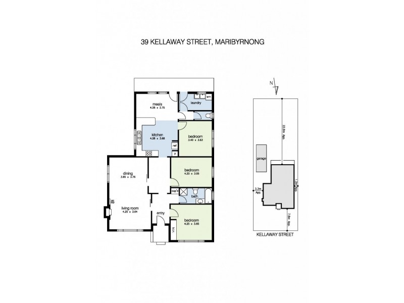 39 Kellaway Street, Maribyrnong VIC 3032 Floorplan