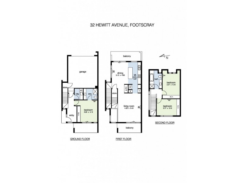 32 Hewitt Avenue, Footscray VIC 3011 Floorplan