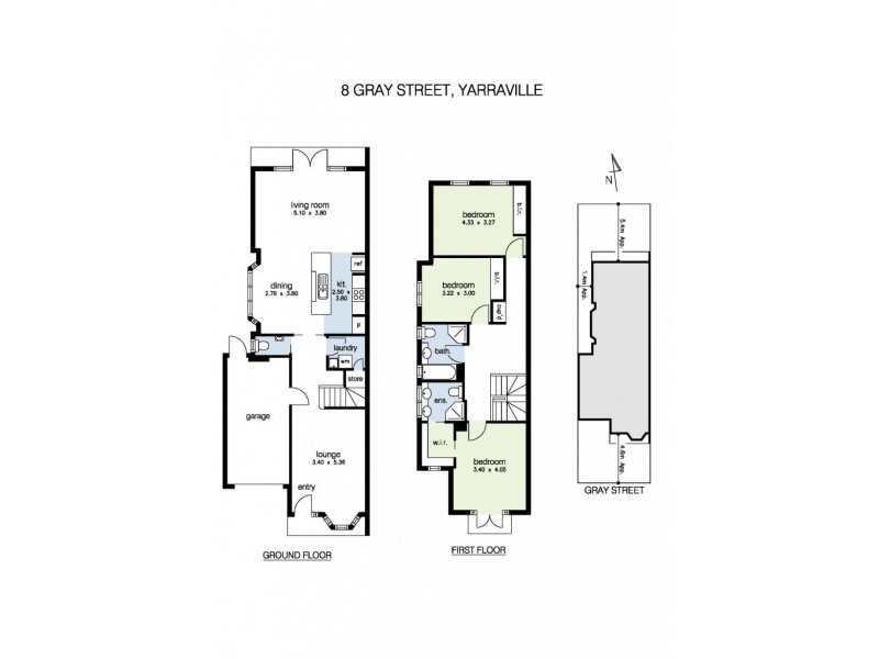8 Gray Street, Yarraville VIC 3013 Floorplan