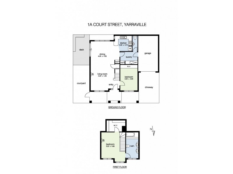 1A Court Street, Yarraville VIC 3013 Floorplan