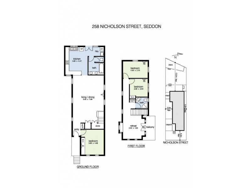258 Nicholson Street, Seddon VIC 3011 Floorplan