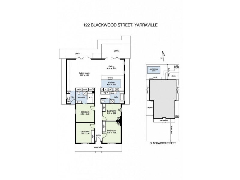 122 Blackwood Street, Yarraville VIC 3013 Floorplan