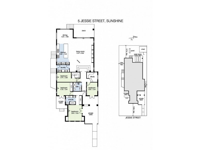 5 Jessie Street, Sunshine VIC 3020 Floorplan