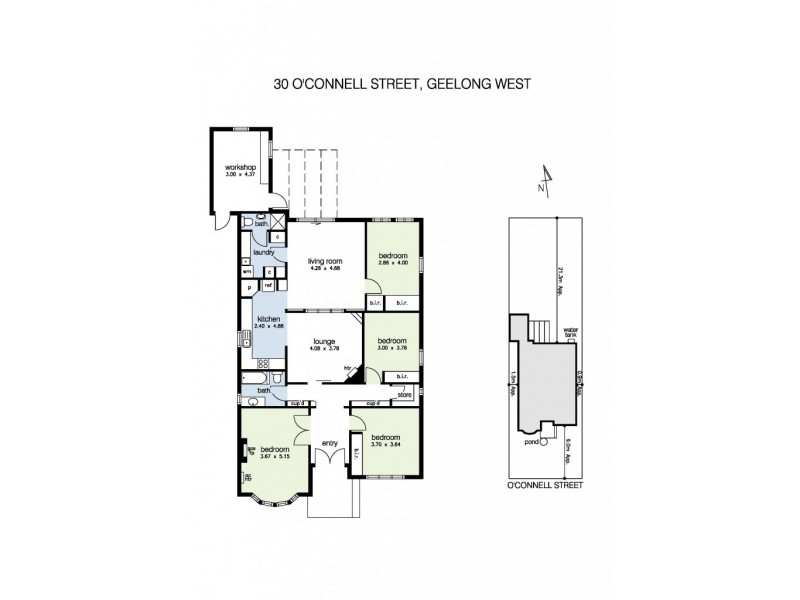 30 O’Connell Street, Geelong West VIC 3218 Floorplan