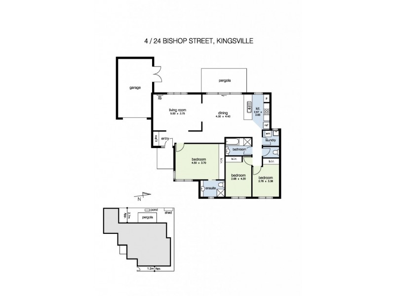 4/24 Bishop Street, Kingsville VIC 3012 Floorplan