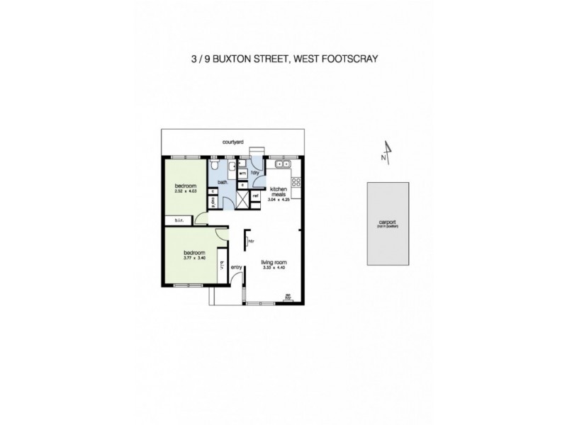 3/9 Buxton Street, West Footscray VIC 3012