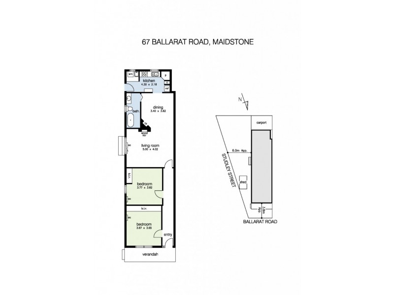 67 Ballarat Road, Maidstone VIC 3012 Floorplan