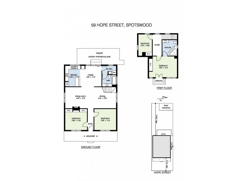 59 Hope Street, Spotswood VIC 3015 Floorplan