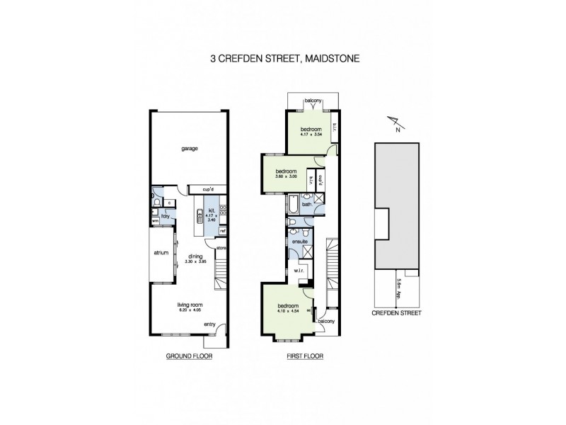 3 Crefden Street, Maidstone VIC 3012 Floorplan