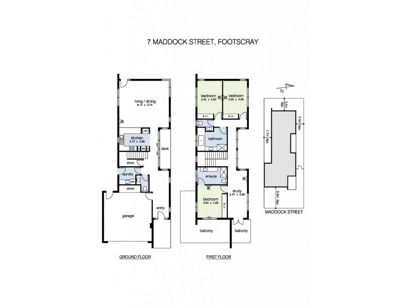 7 Maddock Street, Footscray VIC 3011 Floorplan