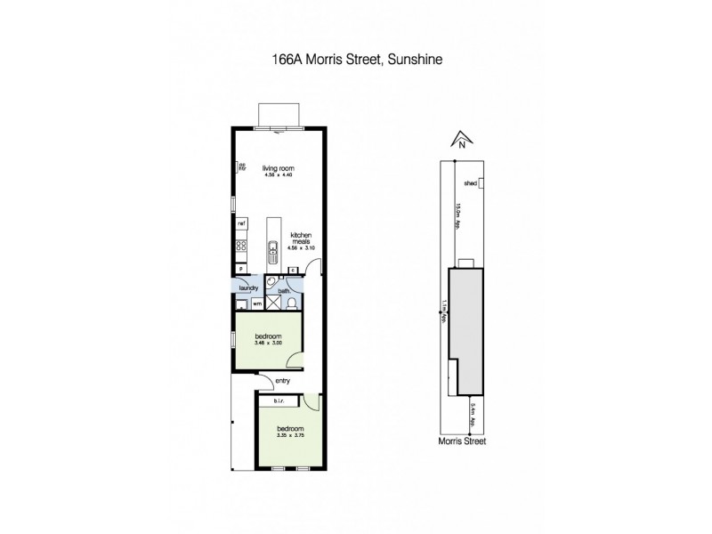 166A Morris Street, Sunshine VIC 3020 Floorplan