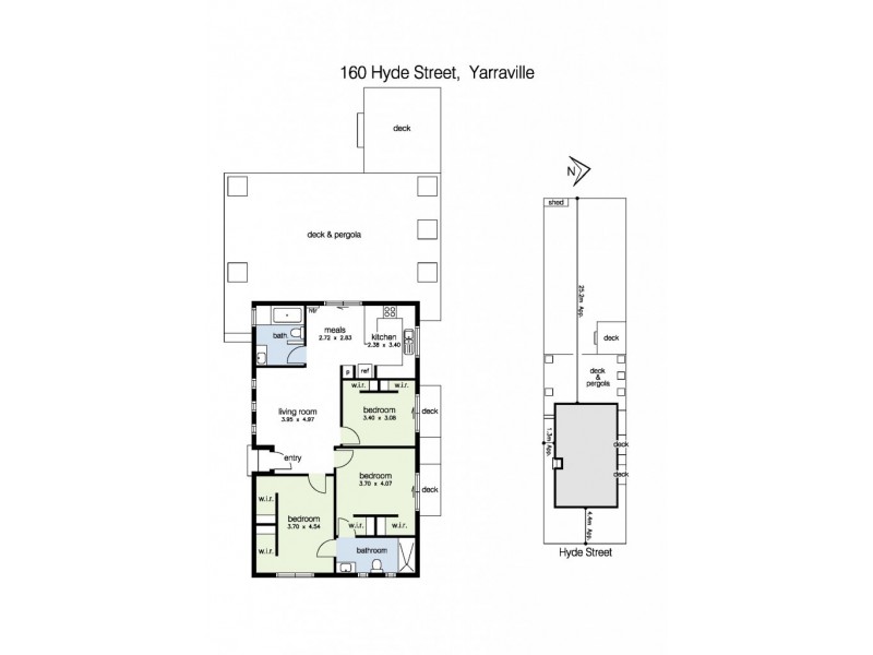 160 Hyde Street, Yarraville VIC 3013 Floorplan