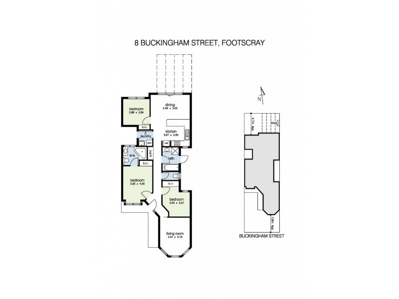 8 Buckingham Street, Footscray VIC 3011 Floorplan