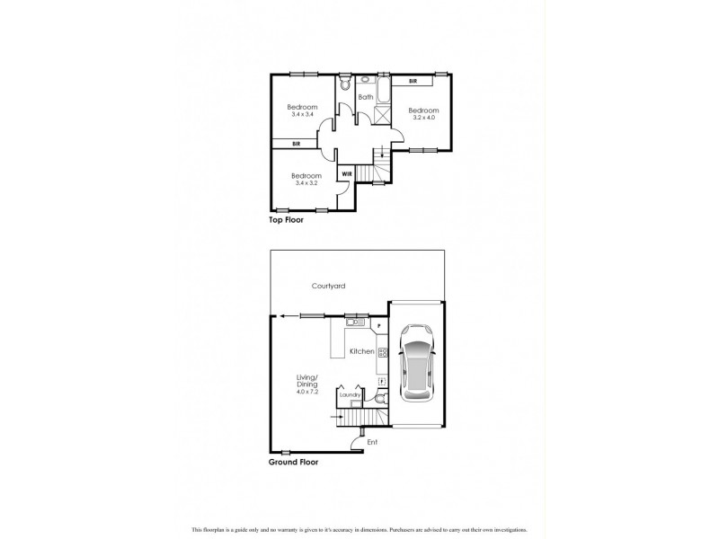 13/140 Rupert Street, West Footscray VIC 3012 Floorplan