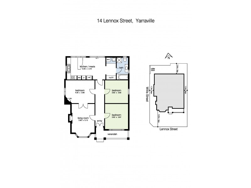 14 Lennox Street, Yarraville VIC 3013 Floorplan