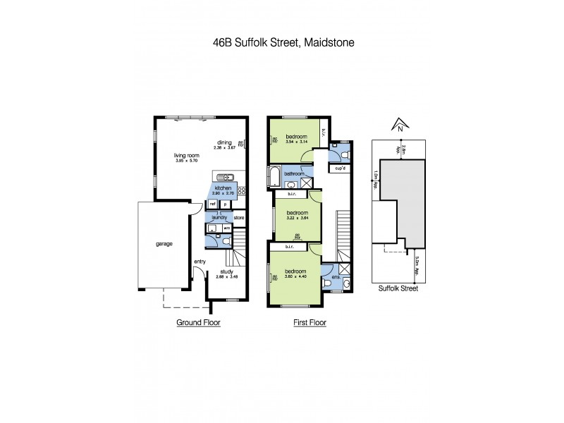 46B Suffolk Street, Maidstone VIC 3012 Floorplan