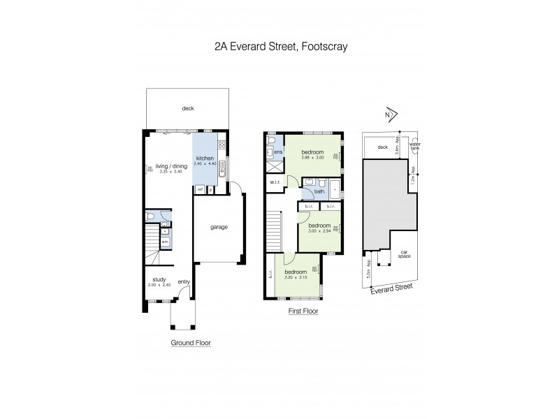 2A Everard Street, Footscray VIC 3011 Floorplan