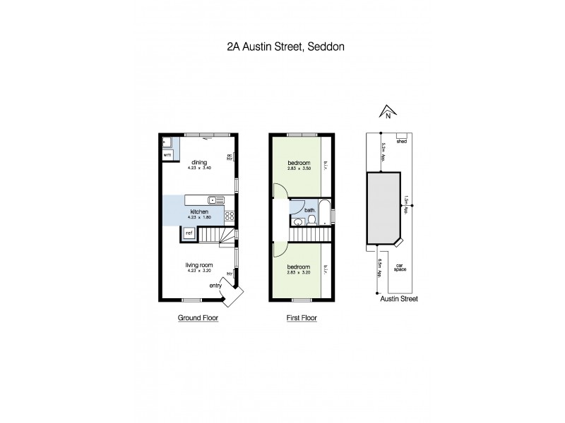 2A Austin Street, Seddon VIC 3011 Floorplan