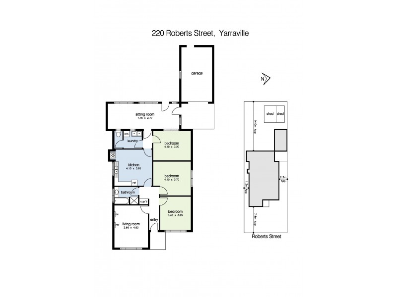 220 Roberts Street, Yarraville VIC 3013 Floorplan