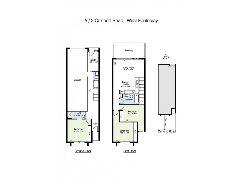 5/2 Ormond Road, West Footscray VIC 3012 Floorplan