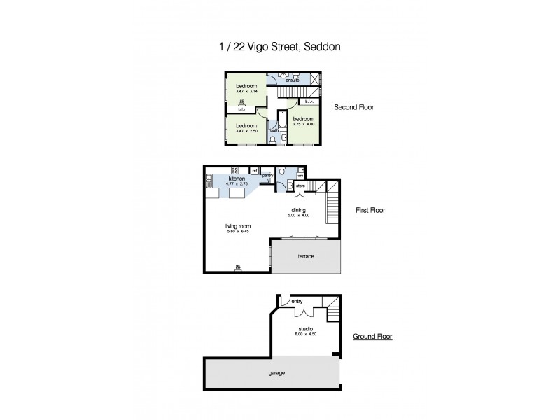 1/22 Vigo Street, Seddon VIC 3011 Floorplan
