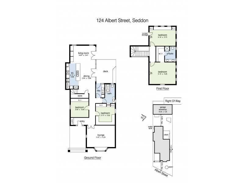 124 Albert Street, Seddon VIC 3011 Floorplan