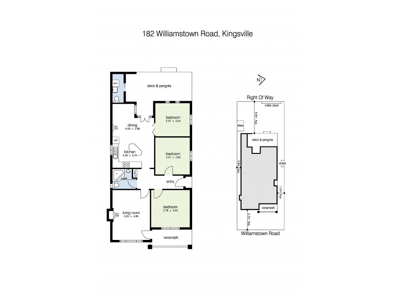 182 Williamstown Road, Kingsville VIC 3012 Floorplan