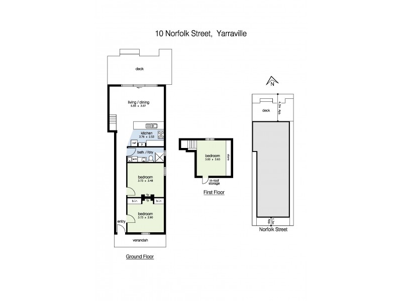10 Norfolk Street, Yarraville VIC 3013 Floorplan